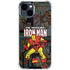 Marvel Classic Comics Iron Man Action Vintage iPhone 15 Clear Case